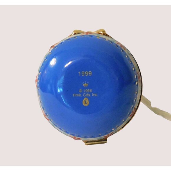 Hallmark Keepsake Ornament Easter Egg Surprise 1999 Porcelain Collectors Series - Picture 4 of 7